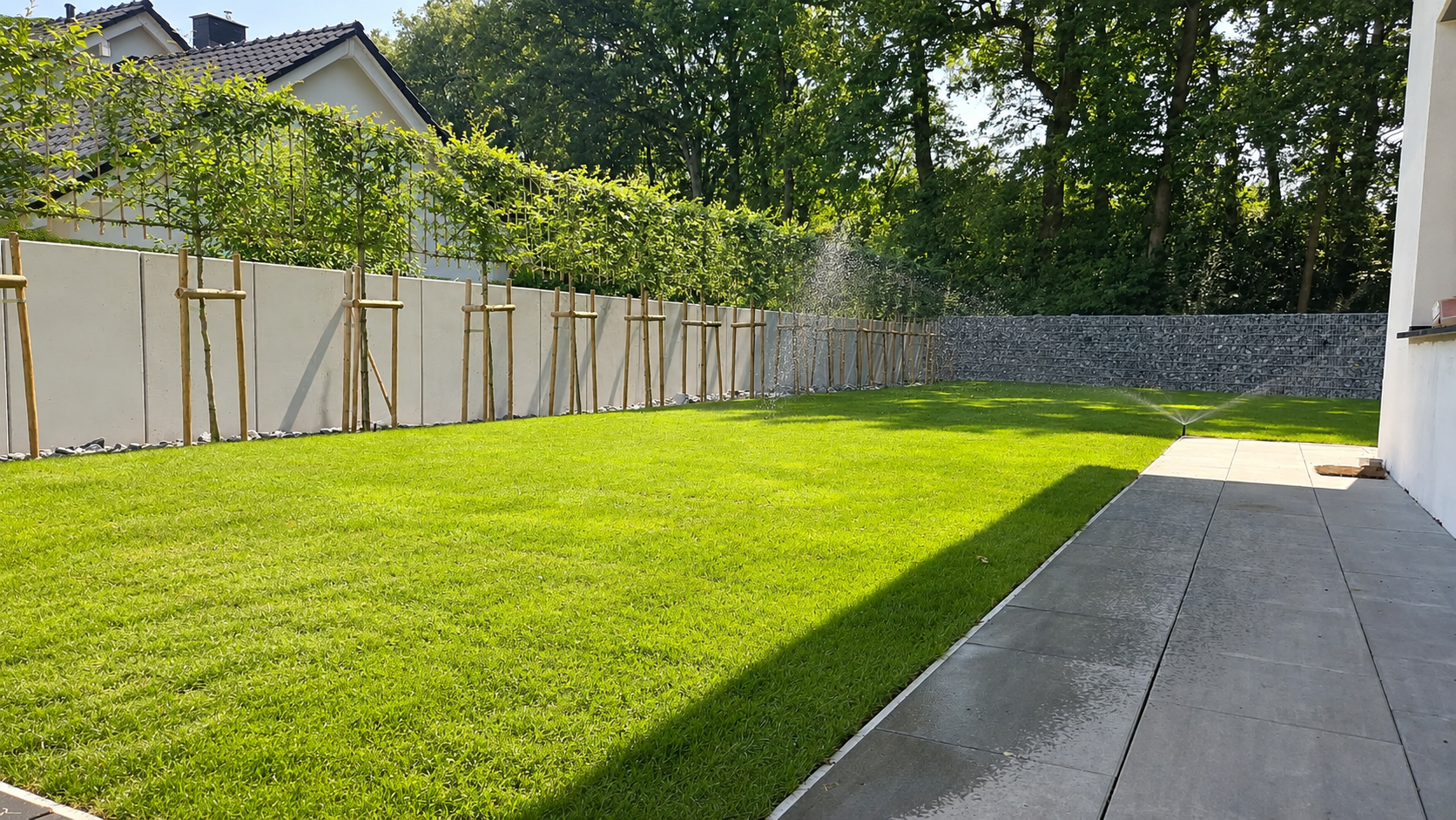 Horizon Carpinus Grab pospolity formowany na pniu 180 cm | ekran 150 × 120 cm