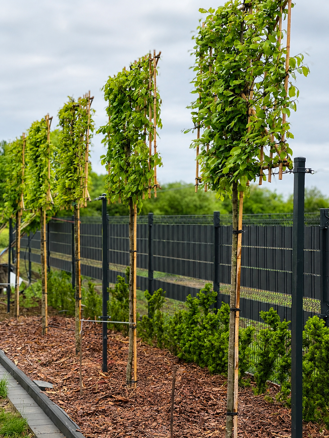 Horizon Carpinus Grab pospolity formowany na pniu 180 cm | ekran 150 × 120 cm